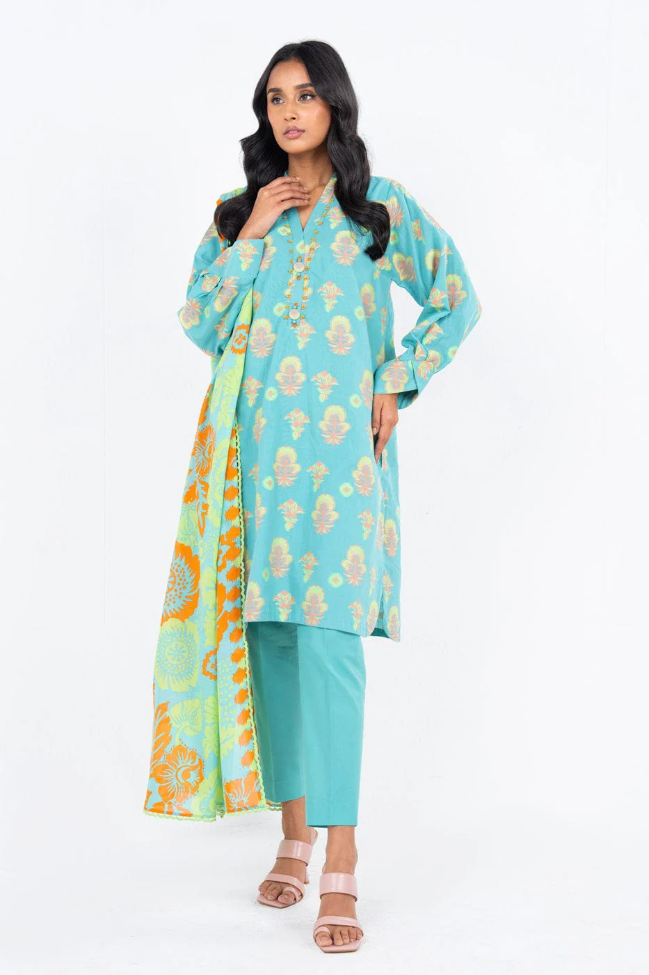 RTS | SHIRT, TROUSER & DUPATTA