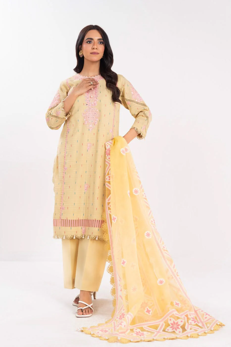 RTS | SHIRT, TROUSER & DUPATTA