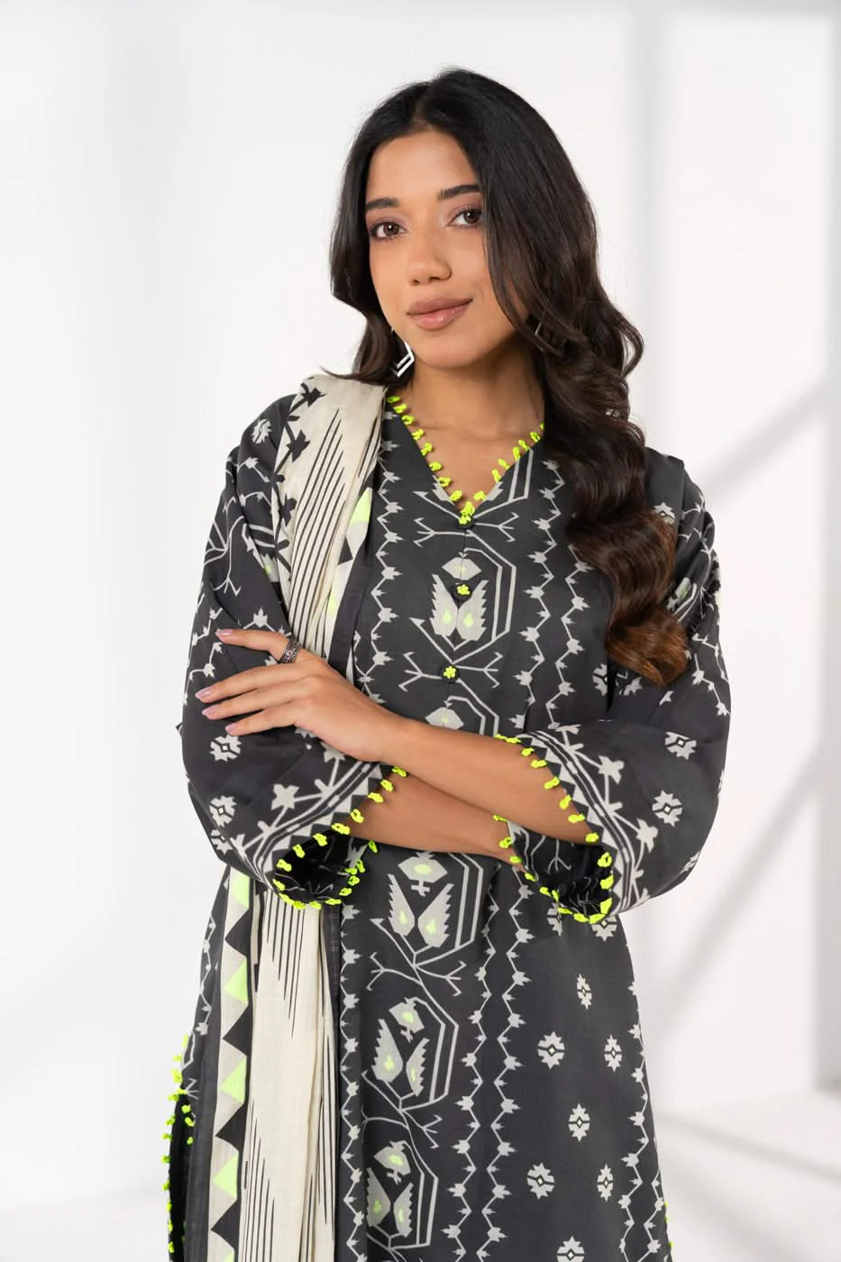 RTS | SHIRT, TROUSER & DUPATTA - Image 2