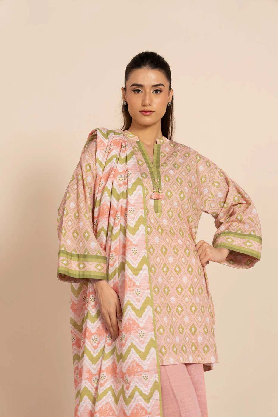 RTS  | SHIRT & DUPATTA - Image 2
