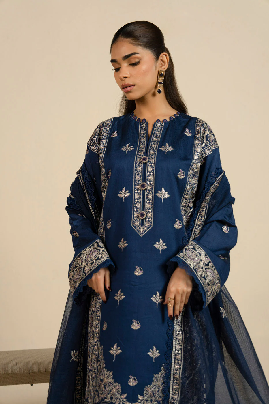 RTS  | SHIRT, TOUSER & DUPATTA - Image 2