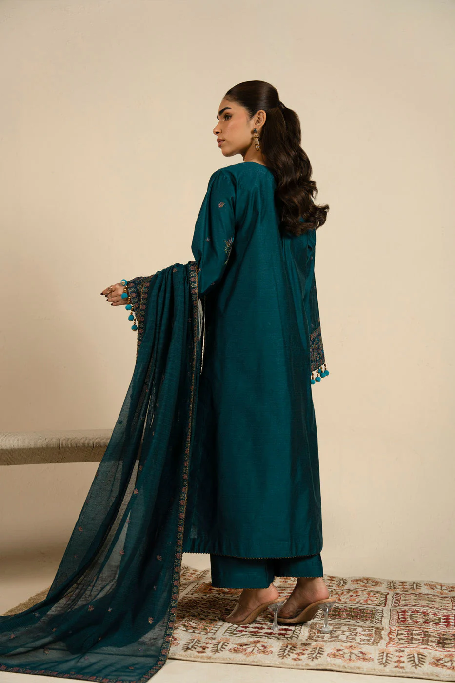 RTS  | SHIRT, TOUSER & DUPATTA - Image 4