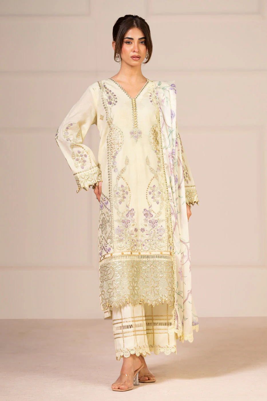 RTS  | SHIRT, TOUSER & DUPATTA