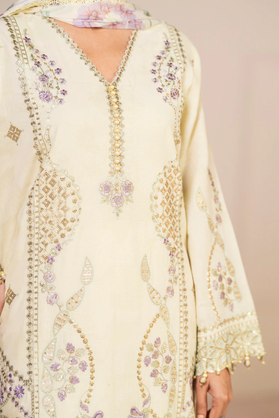 RTS  | SHIRT, TOUSER & DUPATTA - Image 3
