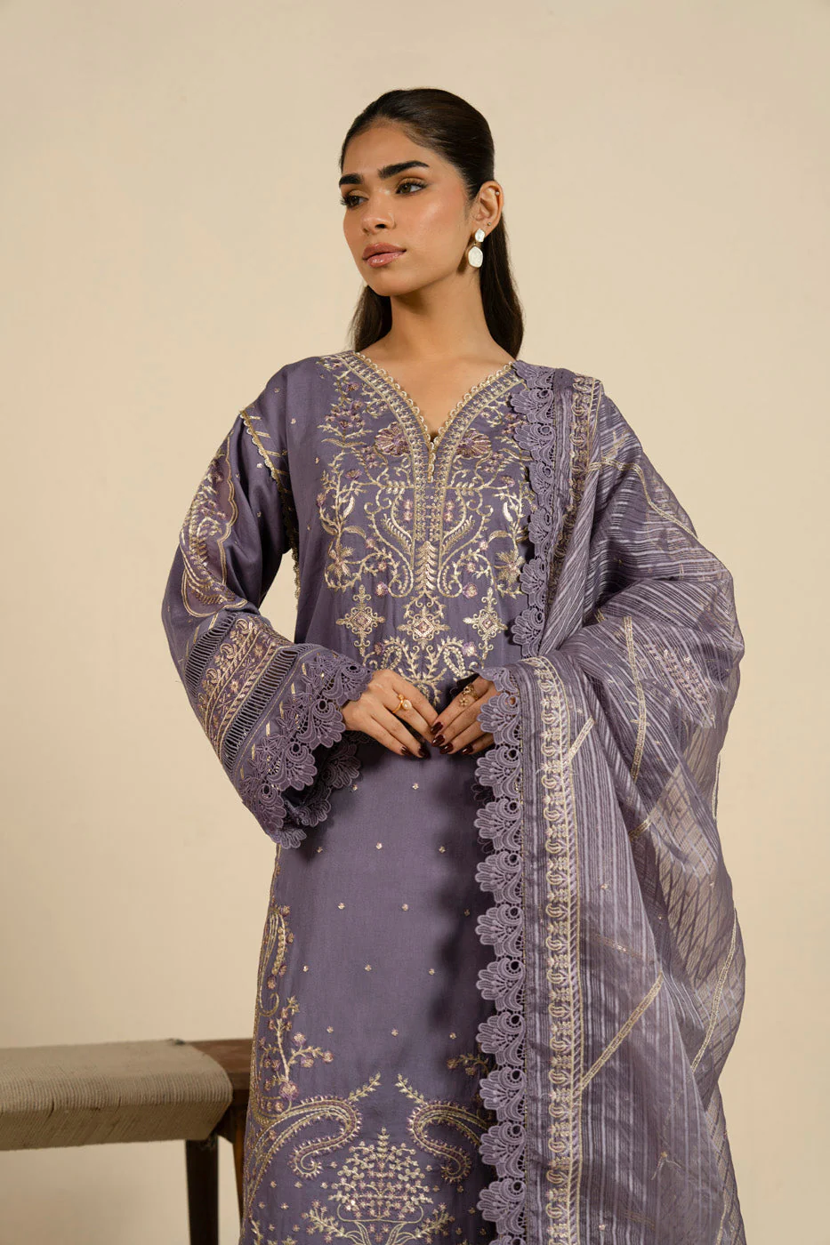 RTS  | SHIRT, TOUSER & DUPATTA - Image 2