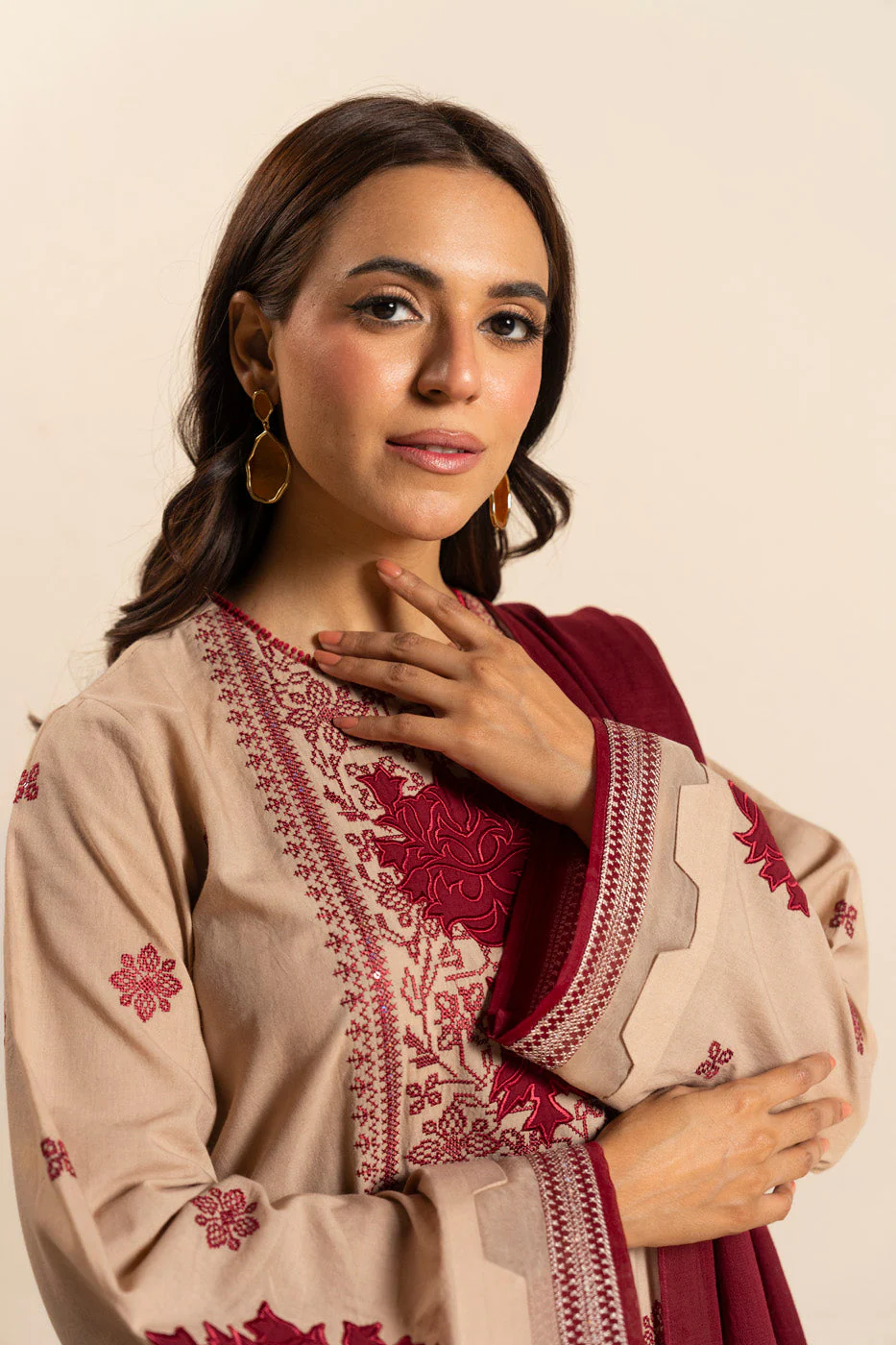 RTS  | SHIRT, TROUSER & DUPATTA - Image 3