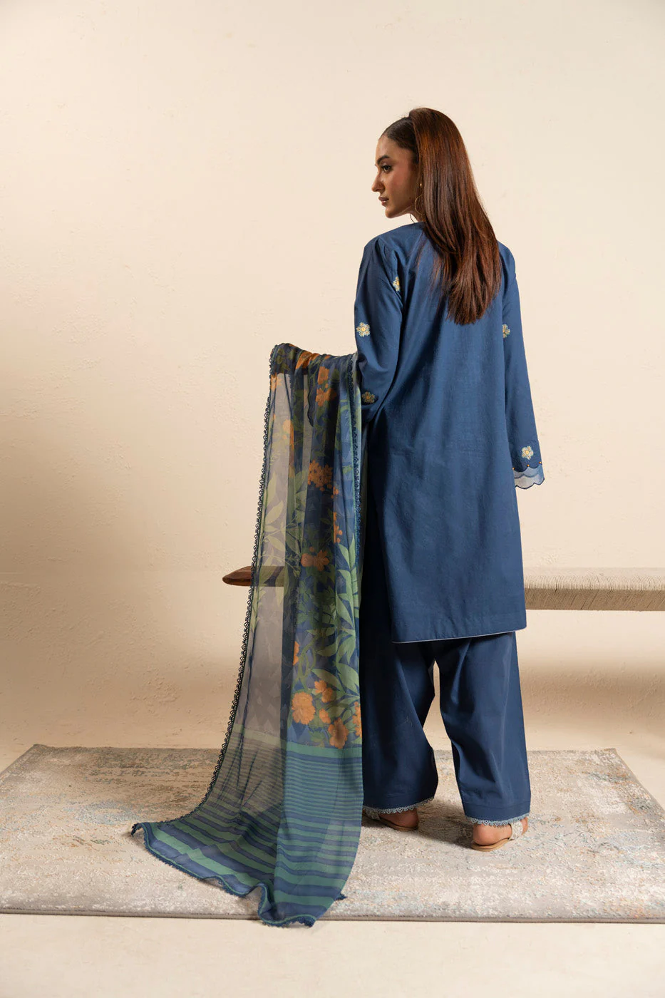 RTS  | SHIRT, TROUSER & DUPATTA - Image 4