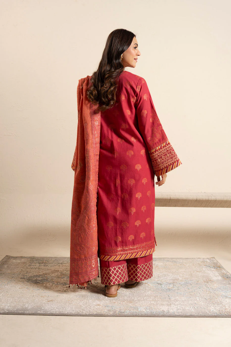 RTS| SHIRT, TROUSER & DUPATTA - Image 4