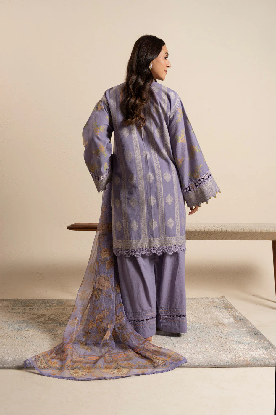 RTS| SHIRT, TROUSER & DUPATTA - Image 5