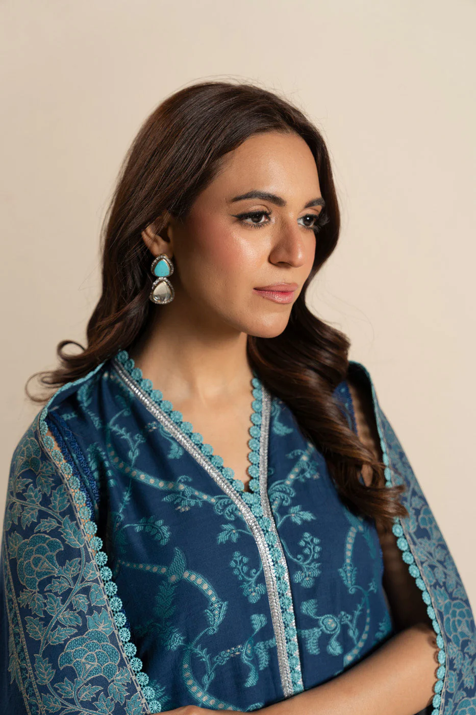 RTS| SHIRT, TROUSER & DUPATTA - Image 3