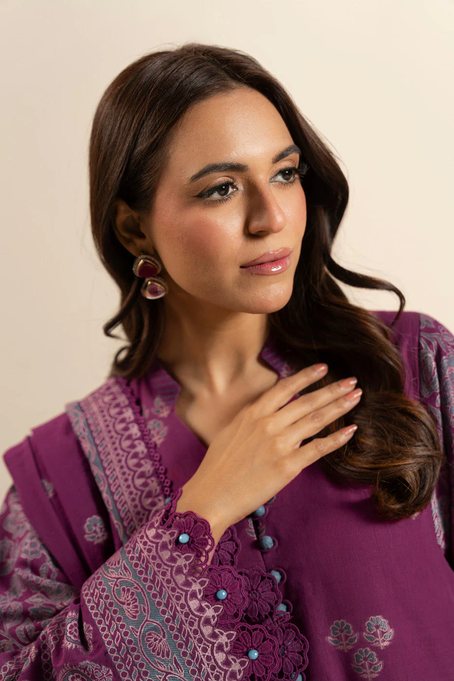 RTS| SHIRT, TROUSER & DUPATTA - Image 3