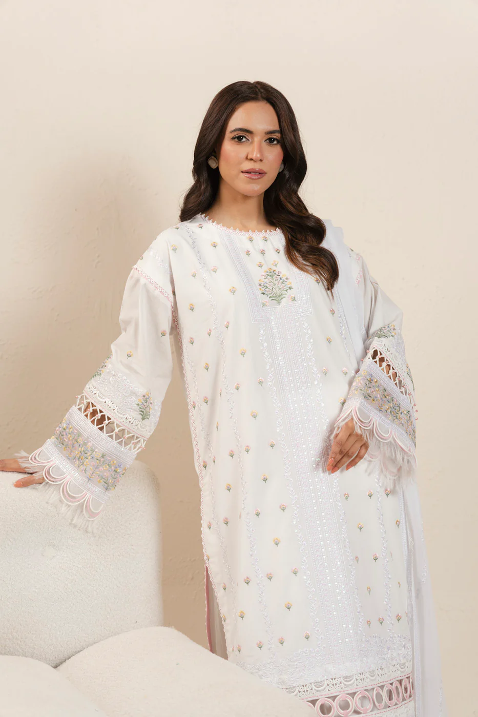 RTS  | SHIRT, TROUSER & DUPATTA - Image 3