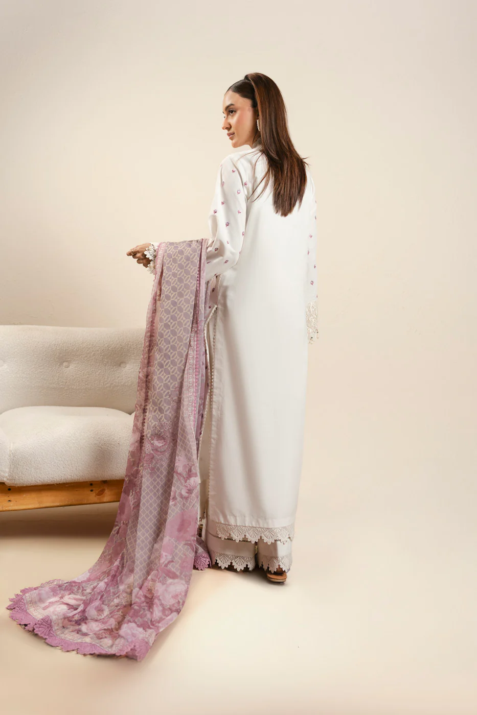 RTS  | SHIRT, TROUSER & DUPATTA - Image 5