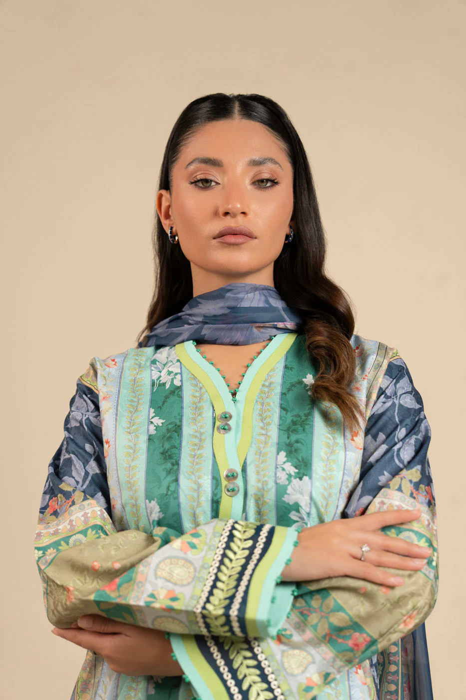 RTS  | SHIRT, TROUSER & DUPATTA - Image 3