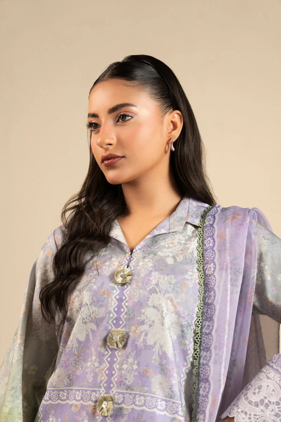 RTS  | SHIRT, TROUSER & DUPATTA - Image 3