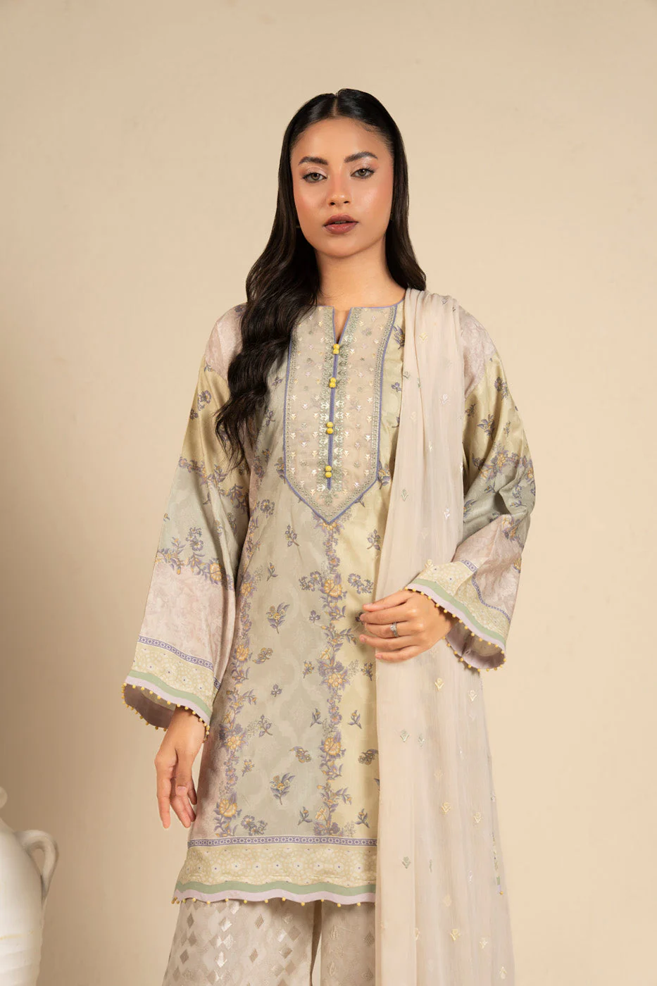 RTS | SHIRT, TROUSER & DUPATTA - Image 2