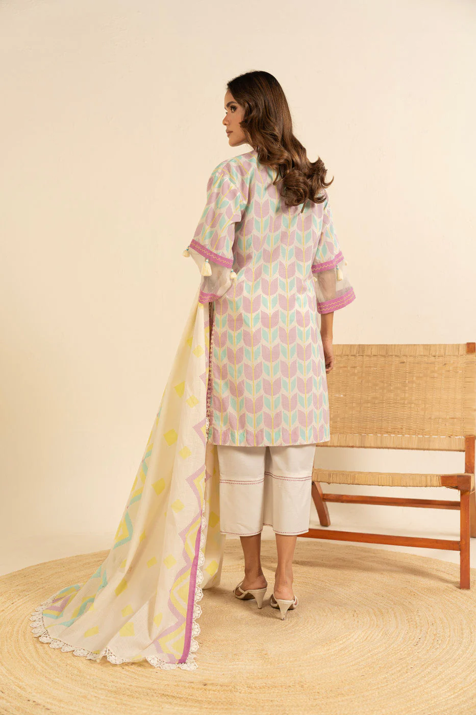 RTS  | SHIRT, TROUSER & DUPATTA - Image 4