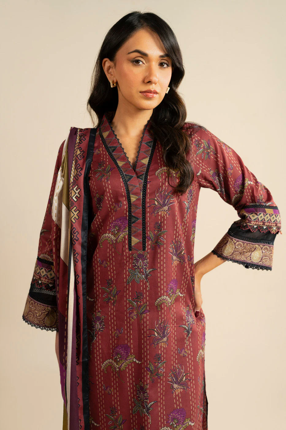 RTS | SHIRT, TROUSER & DUPATTA - Image 2
