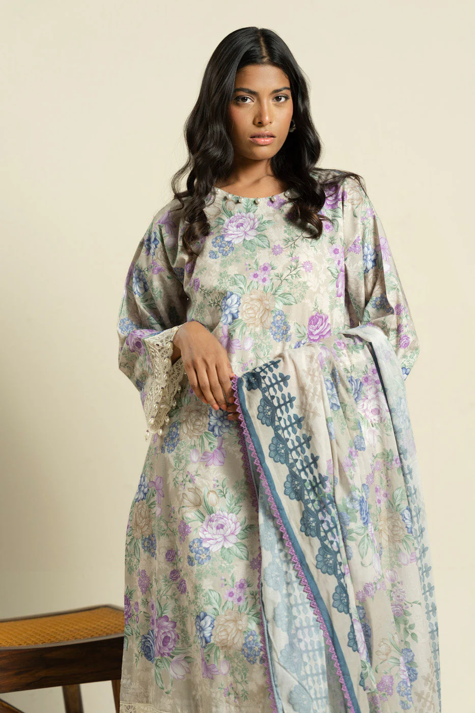 RTS | SHIRT, TROUSER & DUPATTA - Image 2