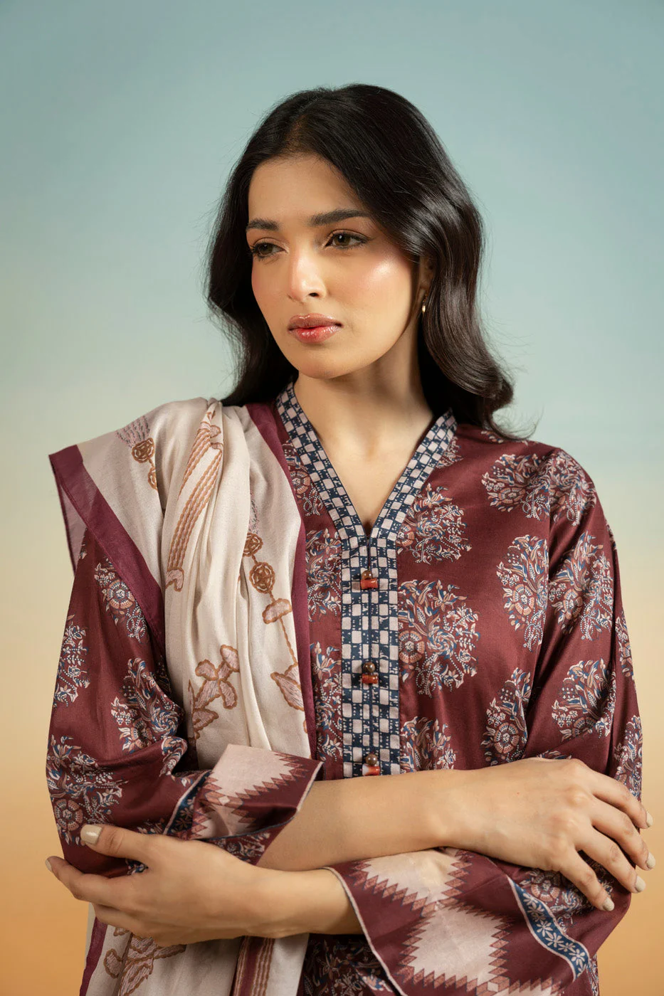 RTS  | SHIRT, TROUSER & DUPATTA - Image 3