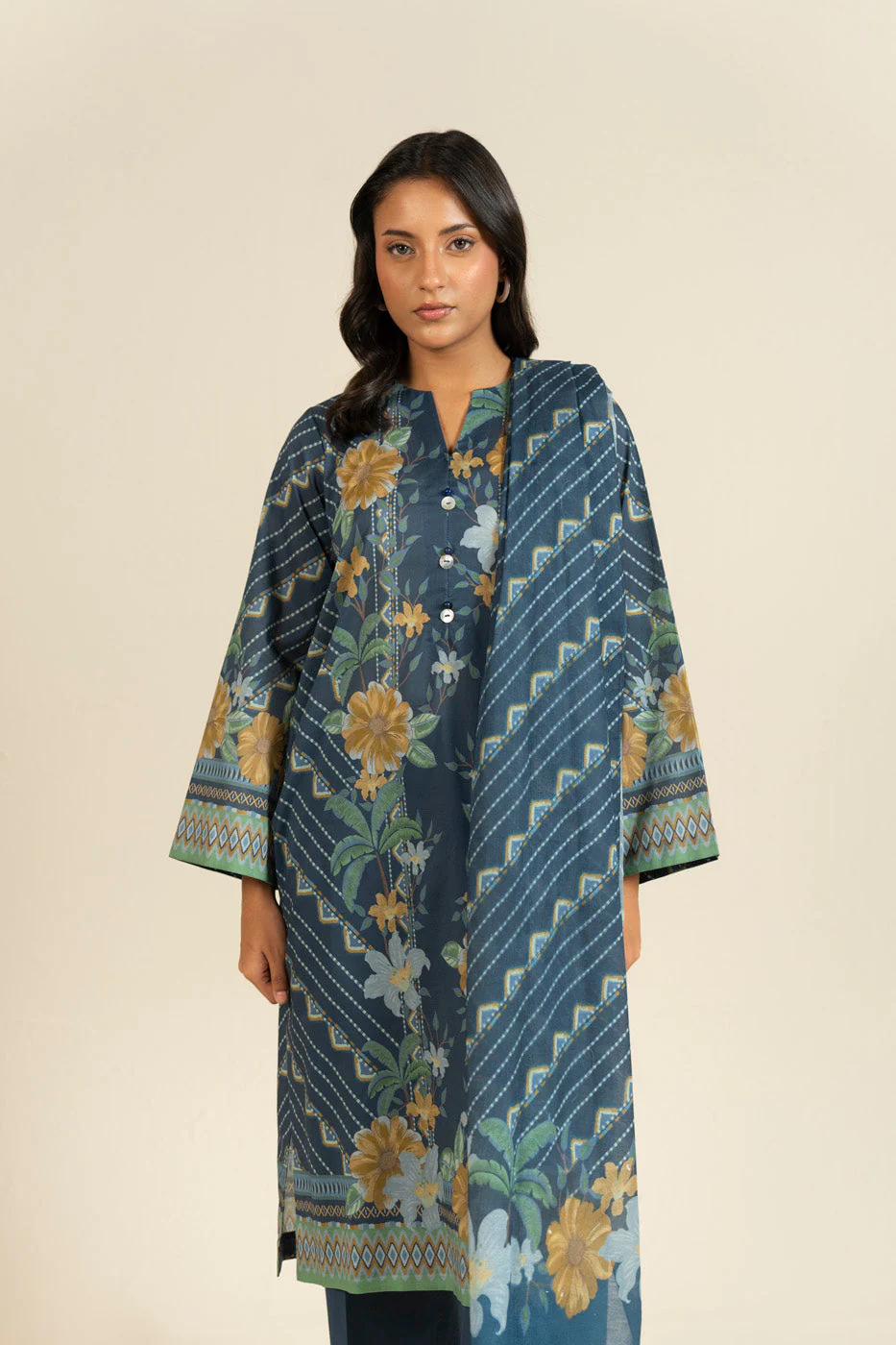 RTS  | SHIRT, TROUSER & DUPATTA - Image 2