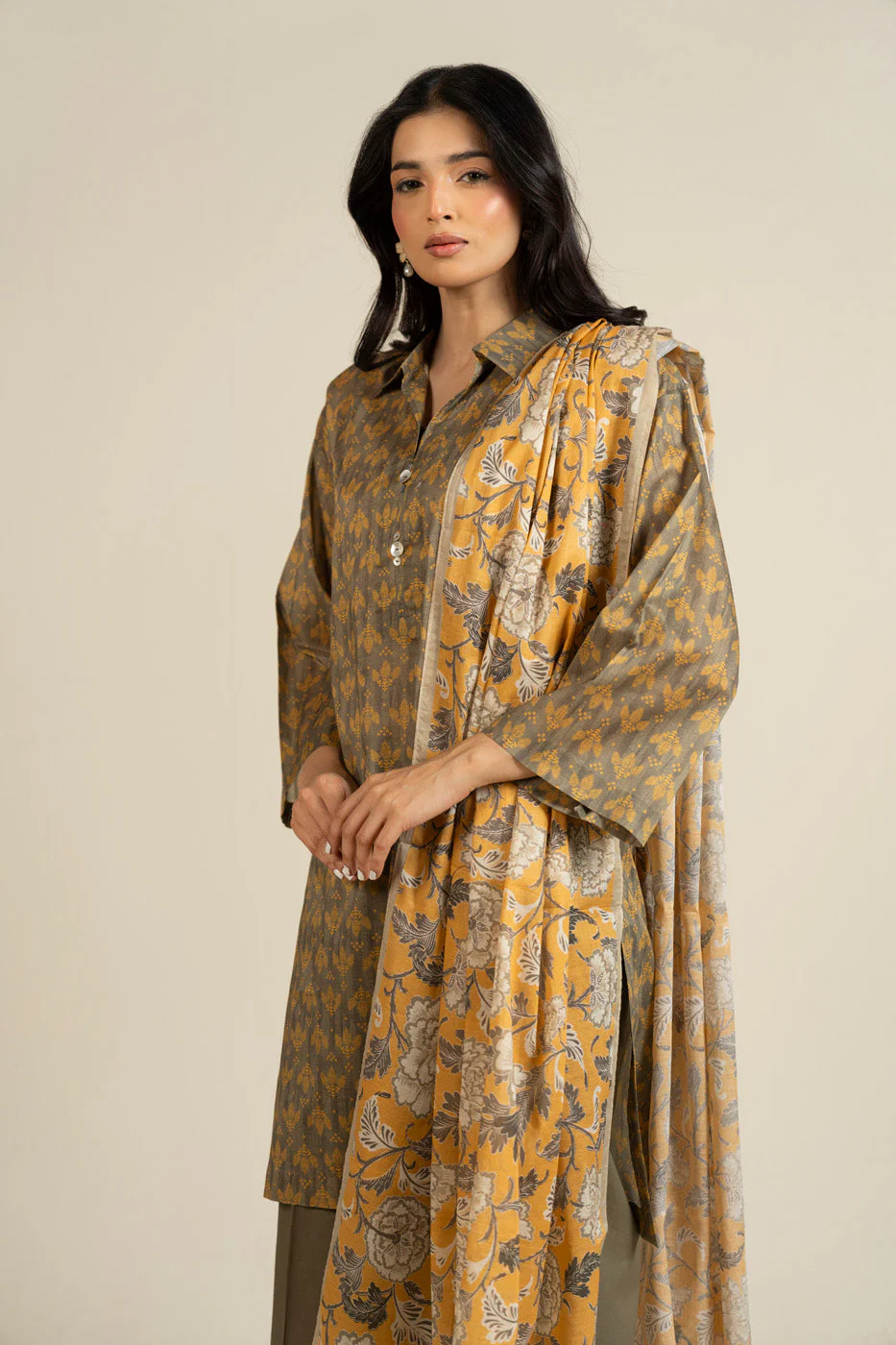 RTS  | SHIRT, TROUSER & DUPATTA - Image 2