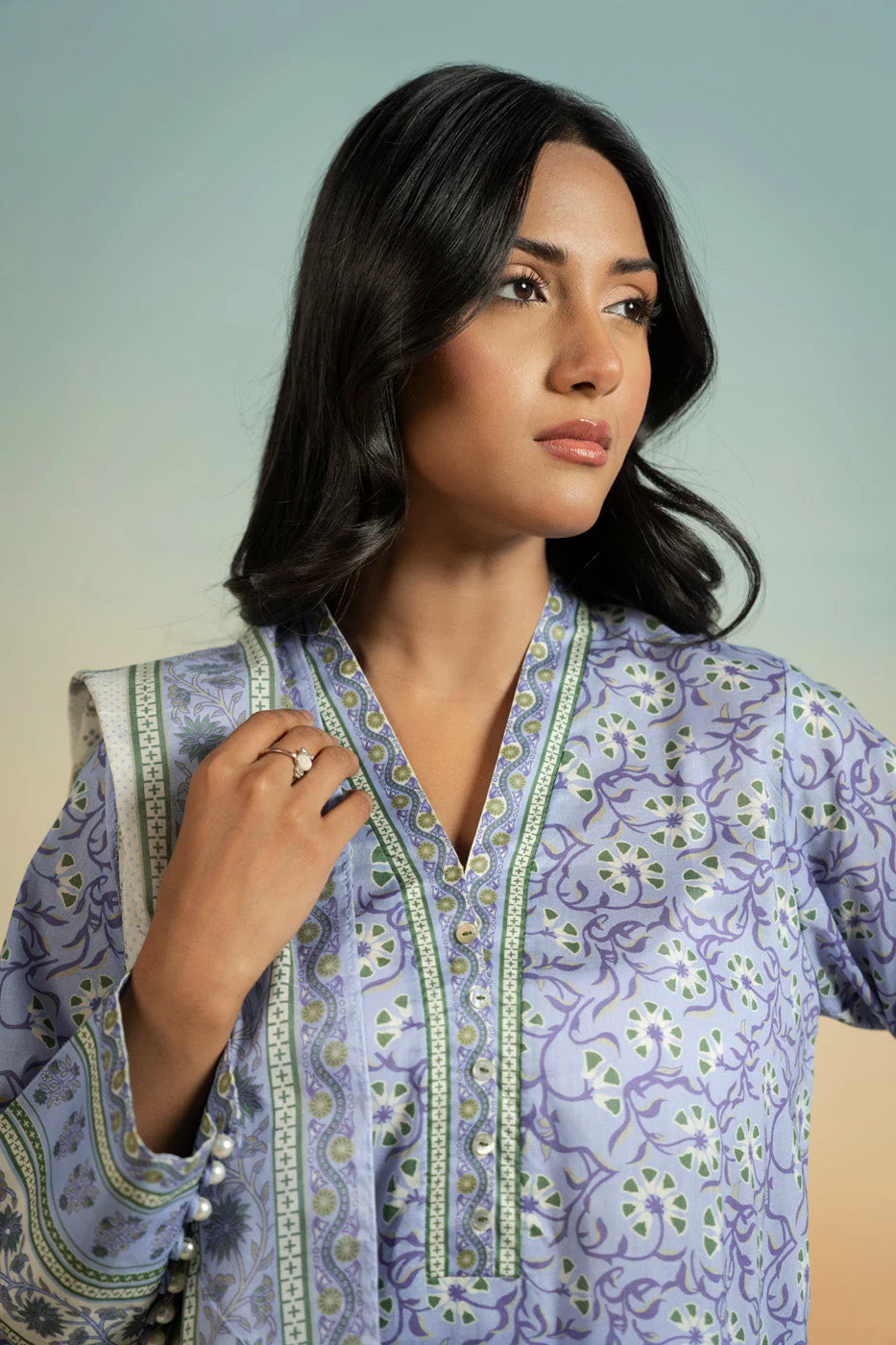 RTS  | SHIRT, TROUSER & DUPATTA - Image 3