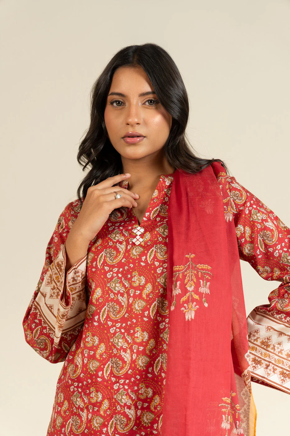 RTS  | SHIRT, TROUSER & DUPATTA - Image 3