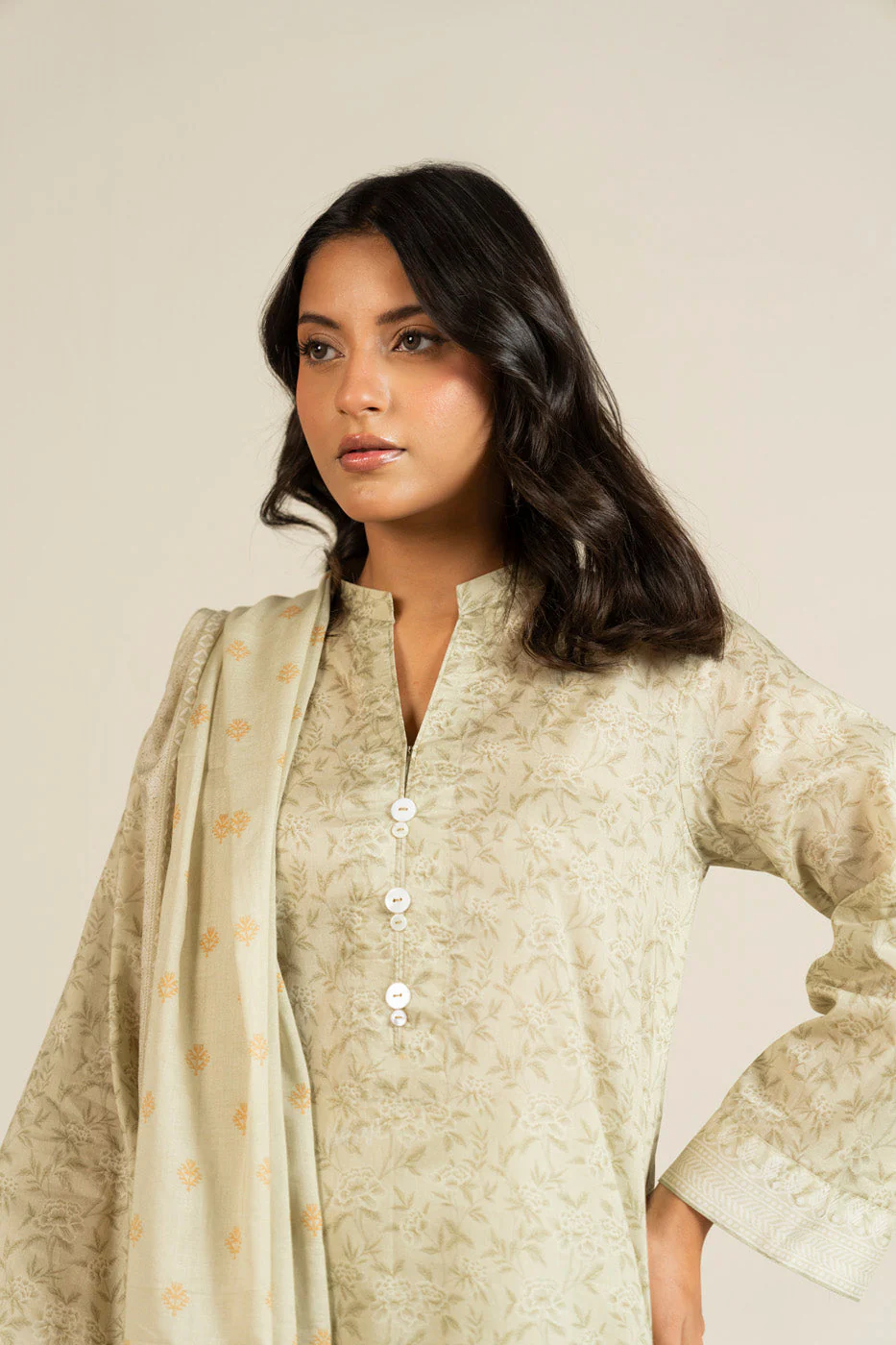RTS  | SHIRT, TROUSER & DUPATTA - Image 3