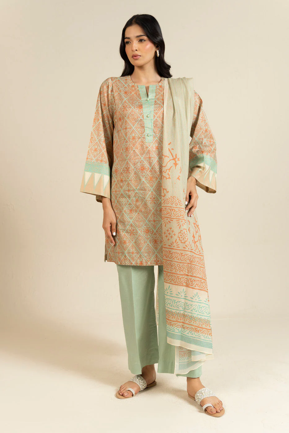 RTS | SHIRT, TROUSER & DUPATTA