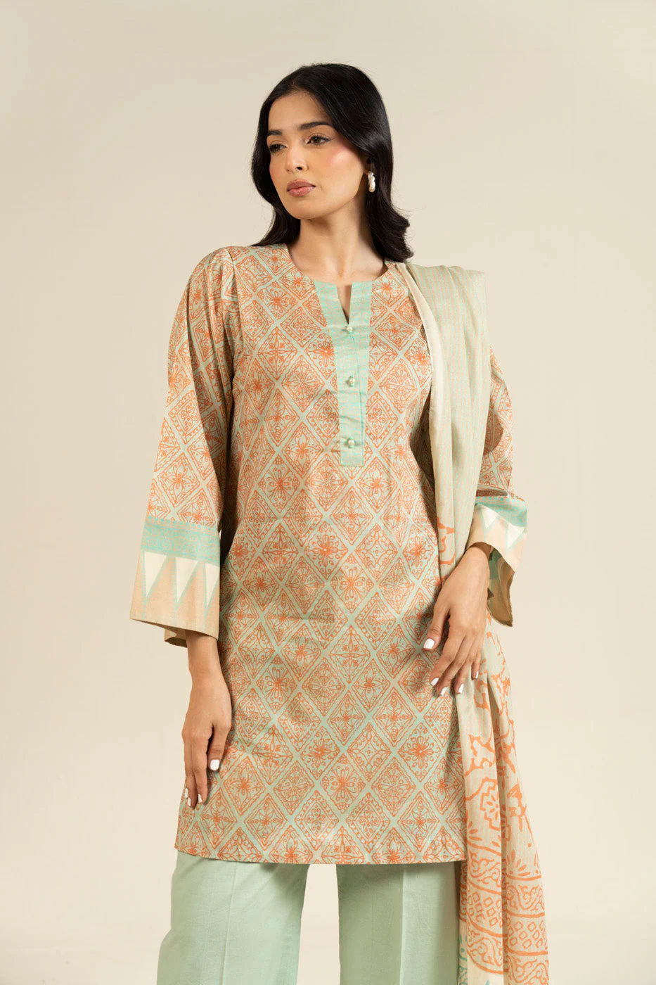 RTS | SHIRT, TROUSER & DUPATTA - Image 2