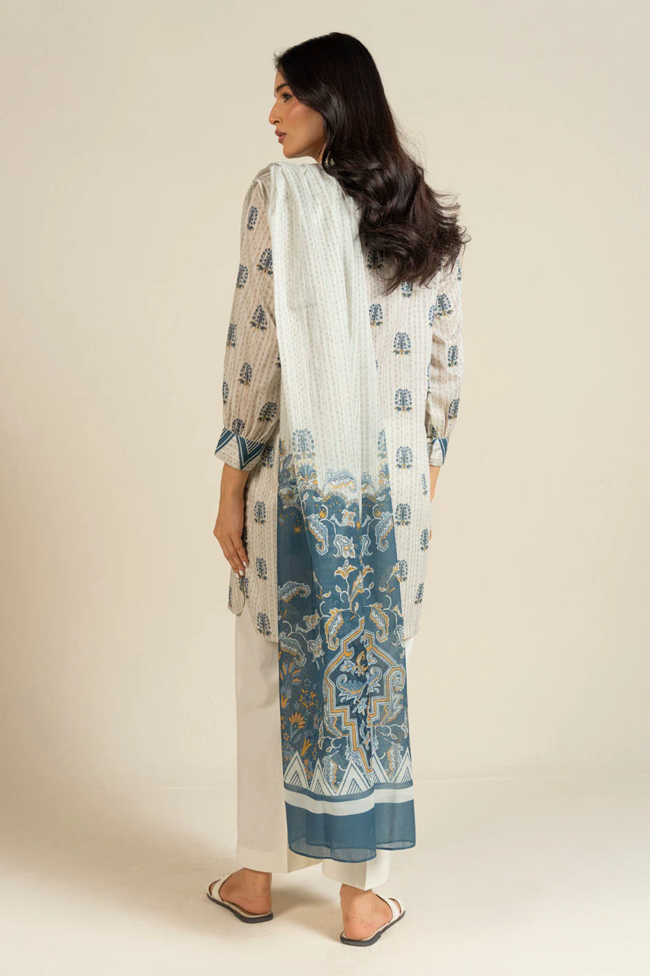 RTS  | SHIRT, TROUSER & DUPATTA - Image 4