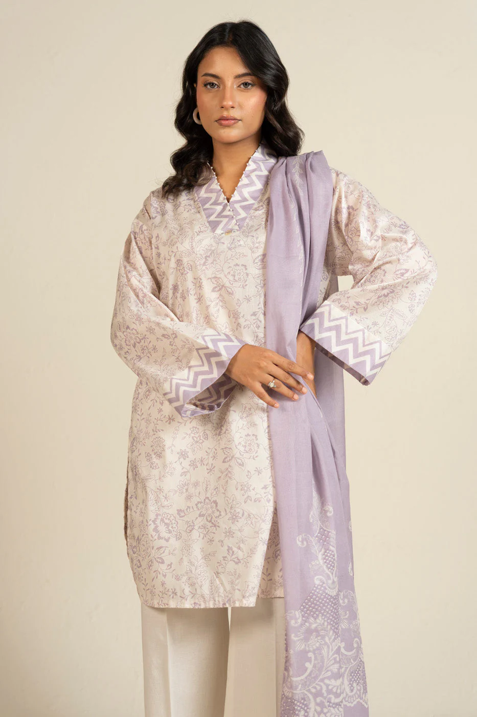 RTS  | SHIRT, TROUSER & DUPATTA - Image 2