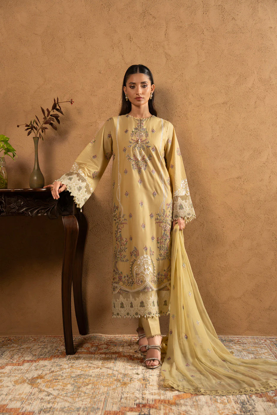 RTS | SHIRT, TROUSER & DUPATTA