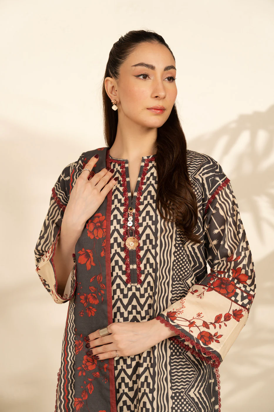 RTS | SHIRT, TROUSER & DUPATTA - Image 2