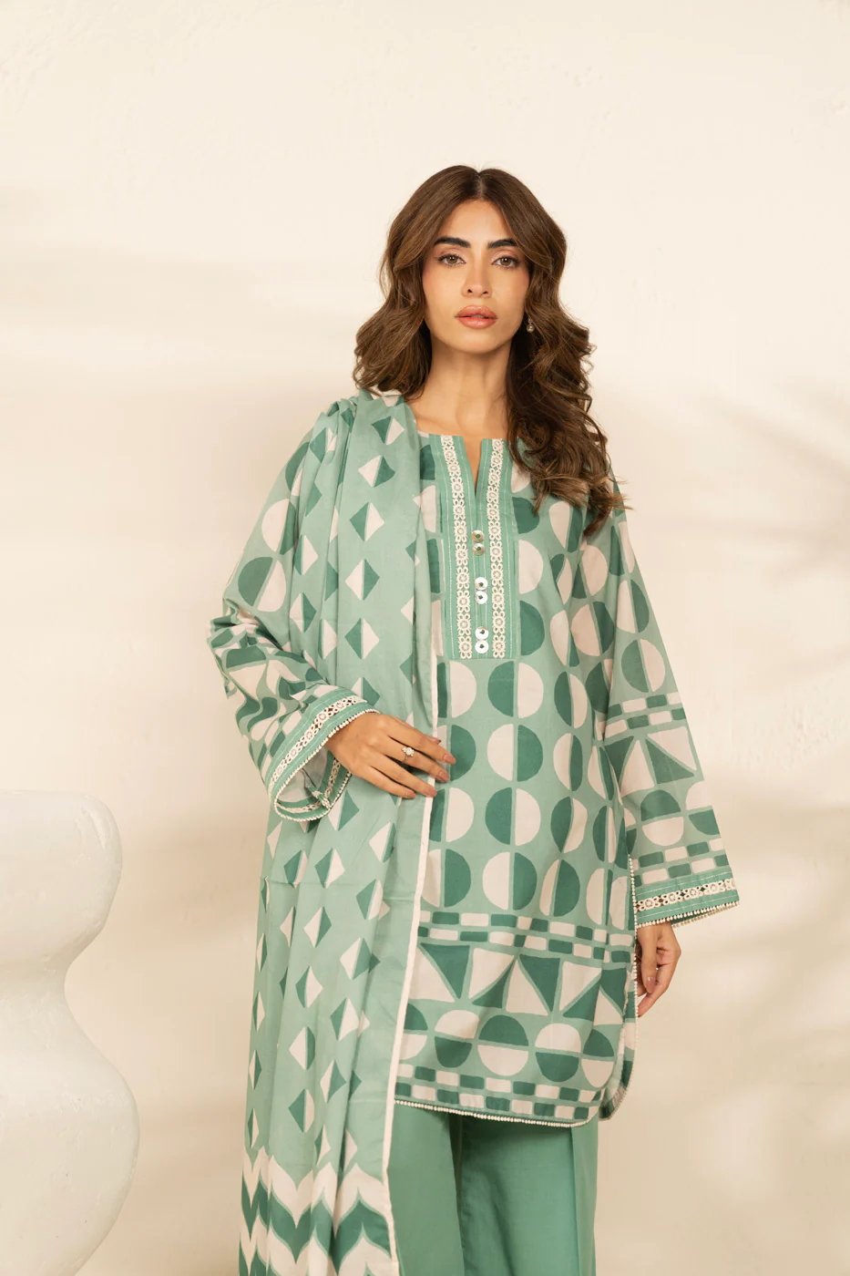 RTS | SHIRT, TROUSER & DUPATTA - Image 2