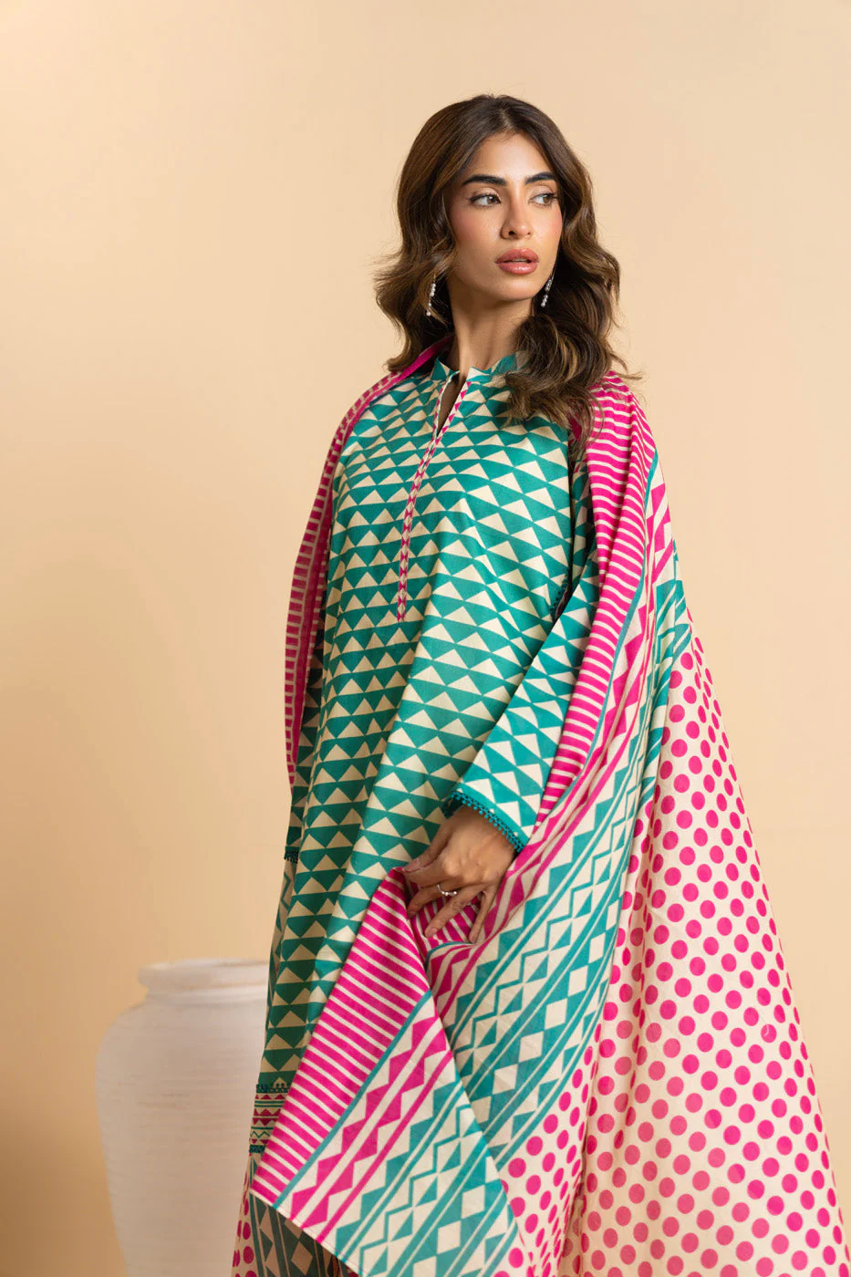 RTS | SHIRT, TROUSER & DUPATTA - Image 2