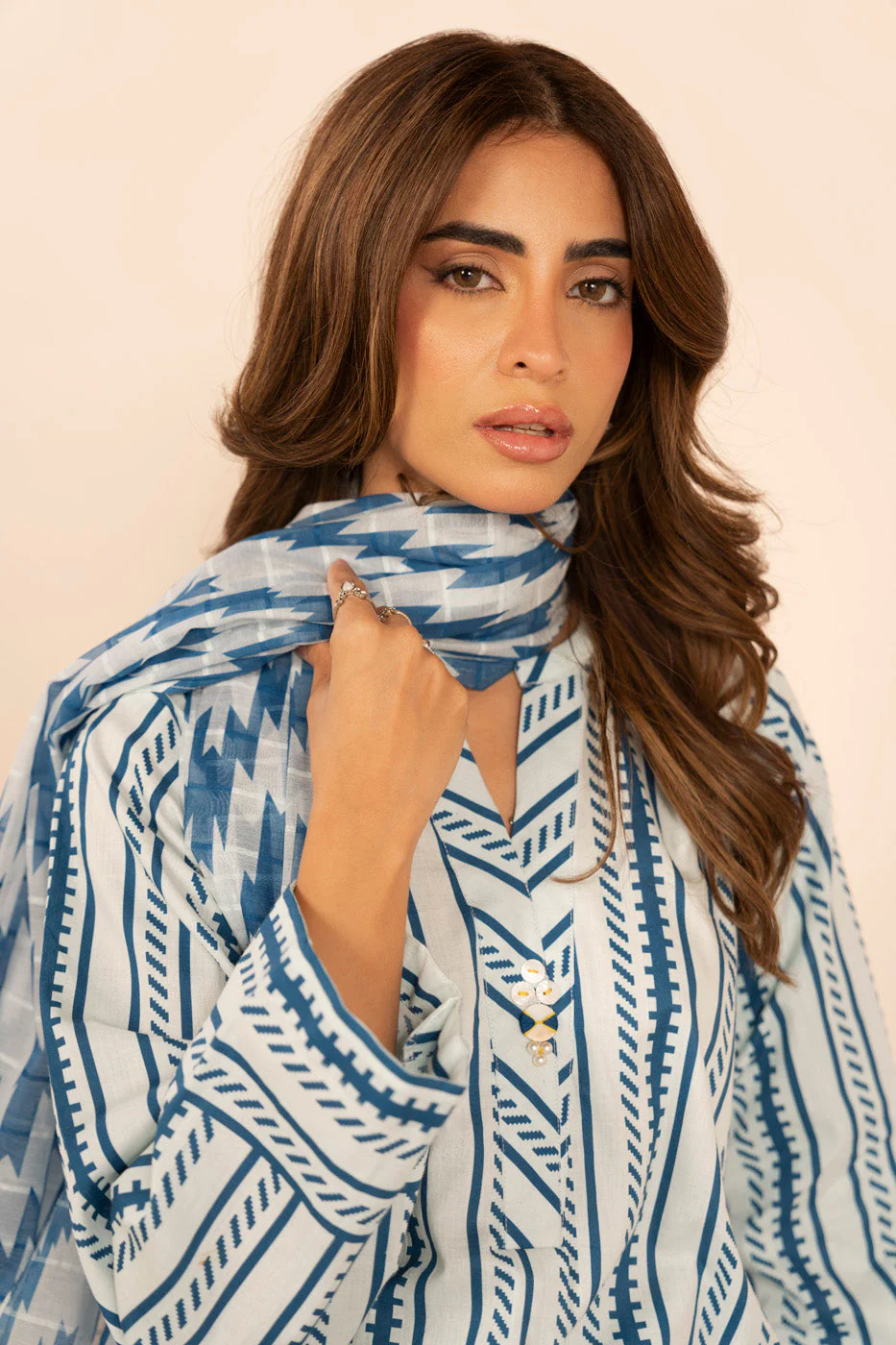RTW | SHIRT, CULOTTE & DUPATTA - Image 3
