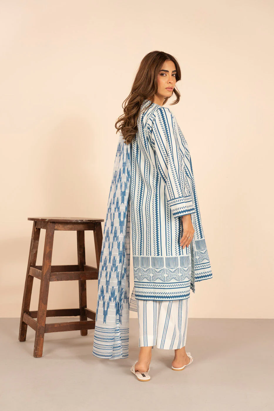RTW | SHIRT, CULOTTE & DUPATTA - Image 5