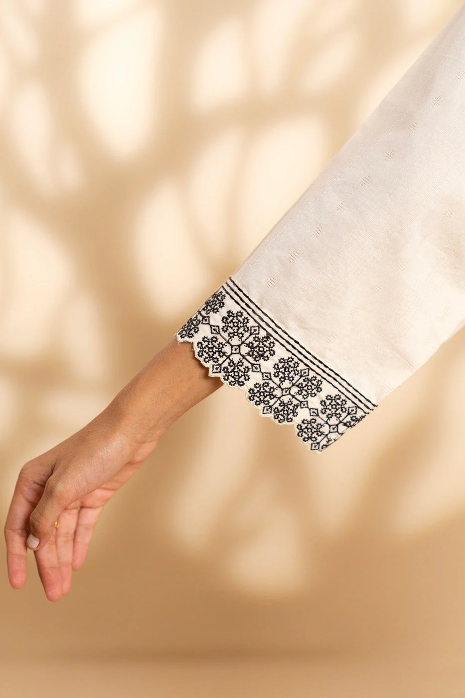 RTW | SHIRT, CULOTTE & DUPATTA - Image 4