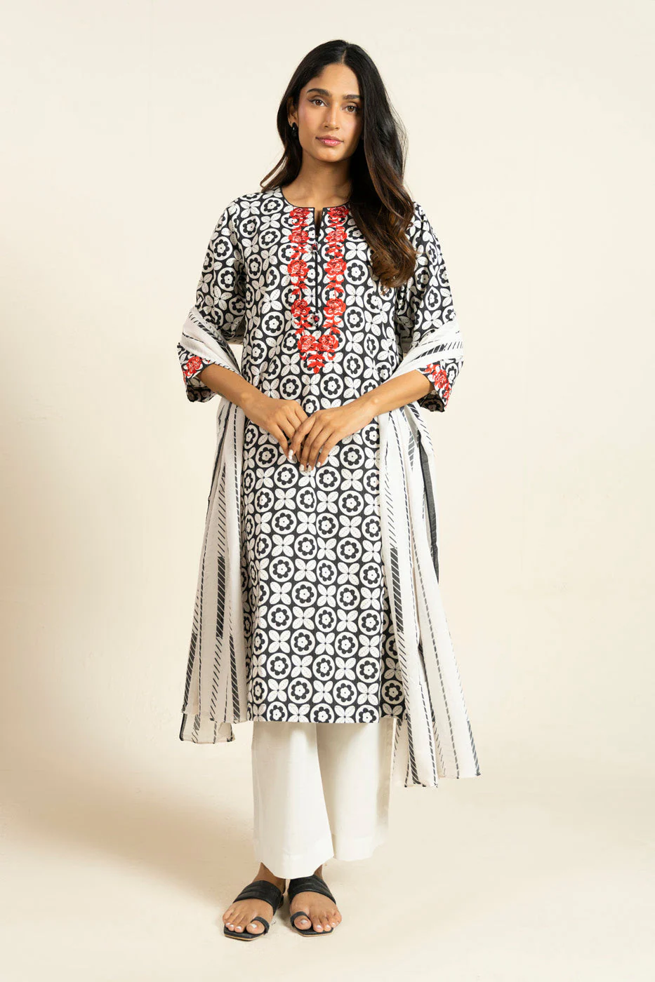 RTW | SHIRT, CULOTTE & DUPATTA