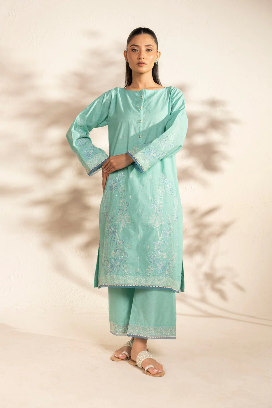 RTW | SHIRT, CULOTTE & DUPATTA - Image 5