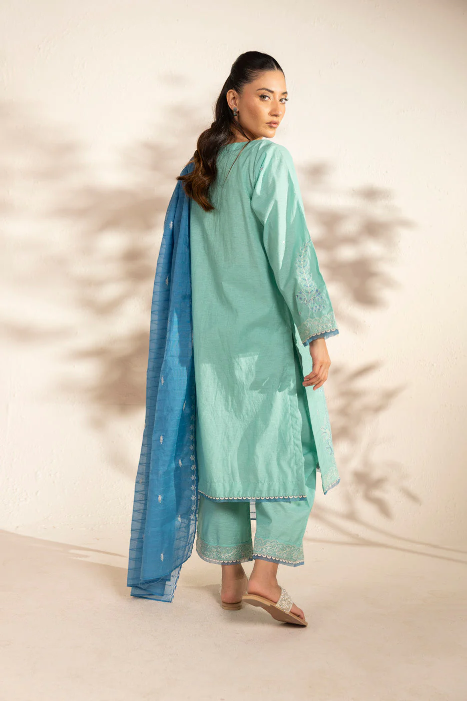 RTW | SHIRT, CULOTTE & DUPATTA - Image 6