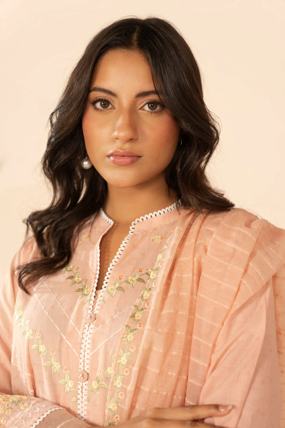 RTW | SHIRT, CULOTTE & DUPATTA - Image 3