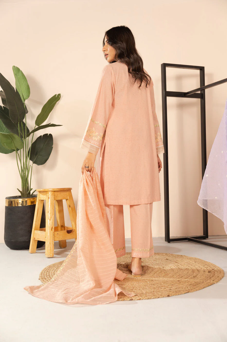 RTW | SHIRT, CULOTTE & DUPATTA - Image 6
