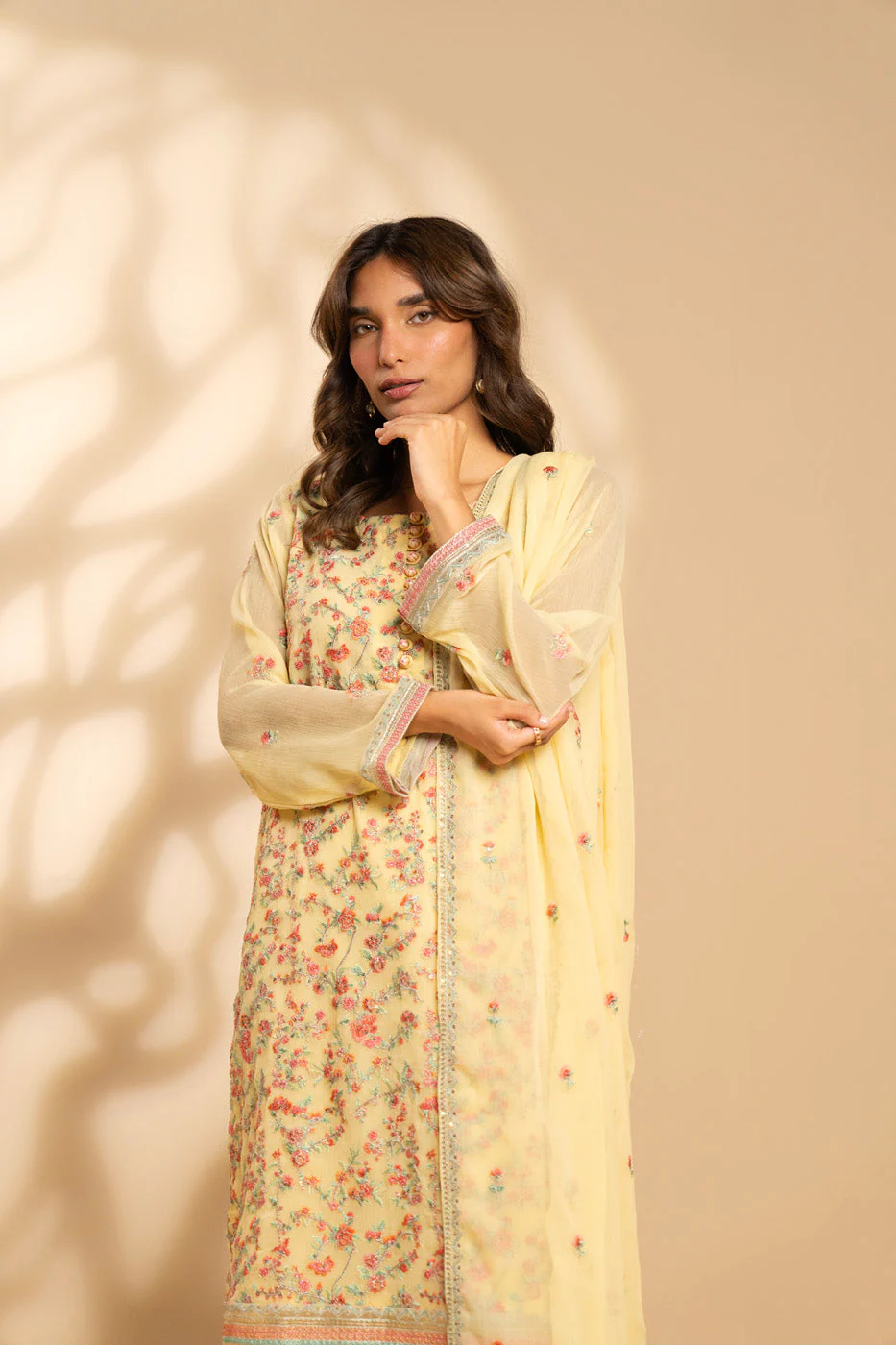 RTW | SHIRT, CULOTTE & DUPATTA - Image 2