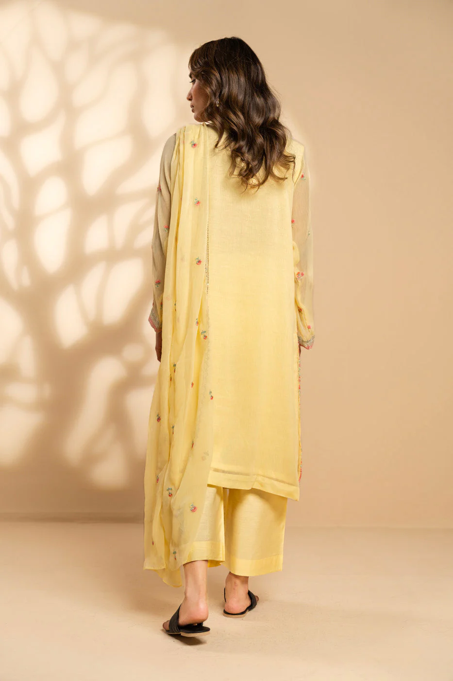 RTW | SHIRT, CULOTTE & DUPATTA - Image 4