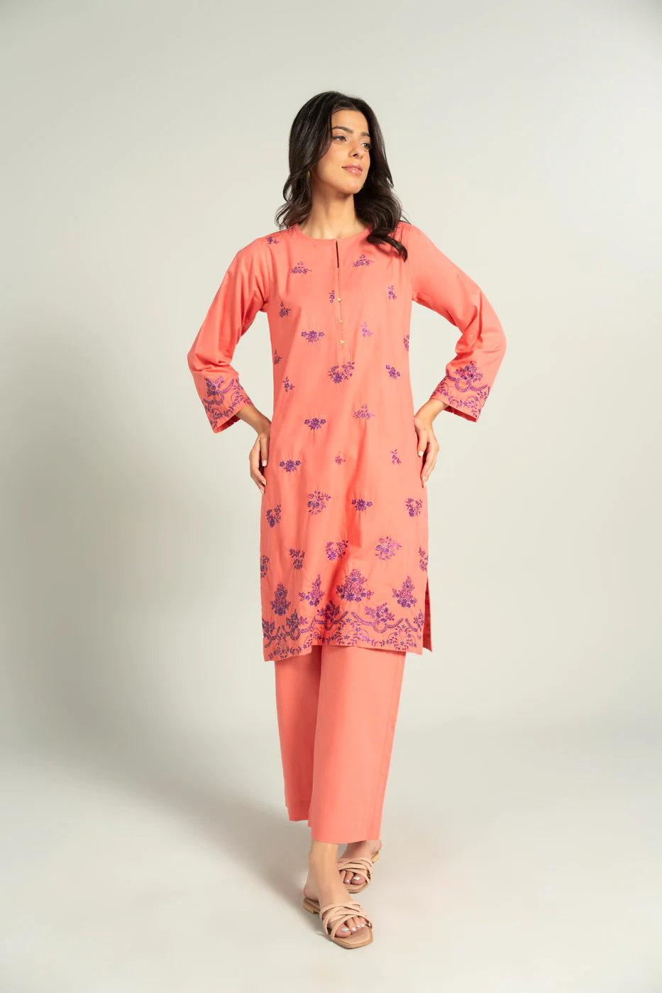 RTW | SHIRT, CULOTTE & DUPATTA - Image 4
