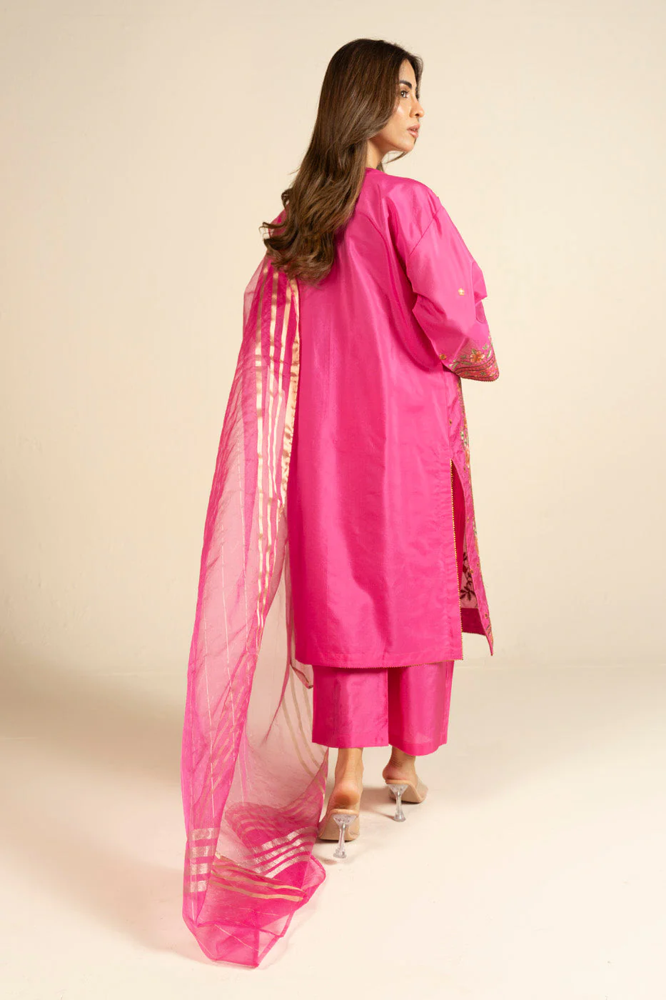 RTW | SHIRT, CULOTTE & DUPATTA - Image 5
