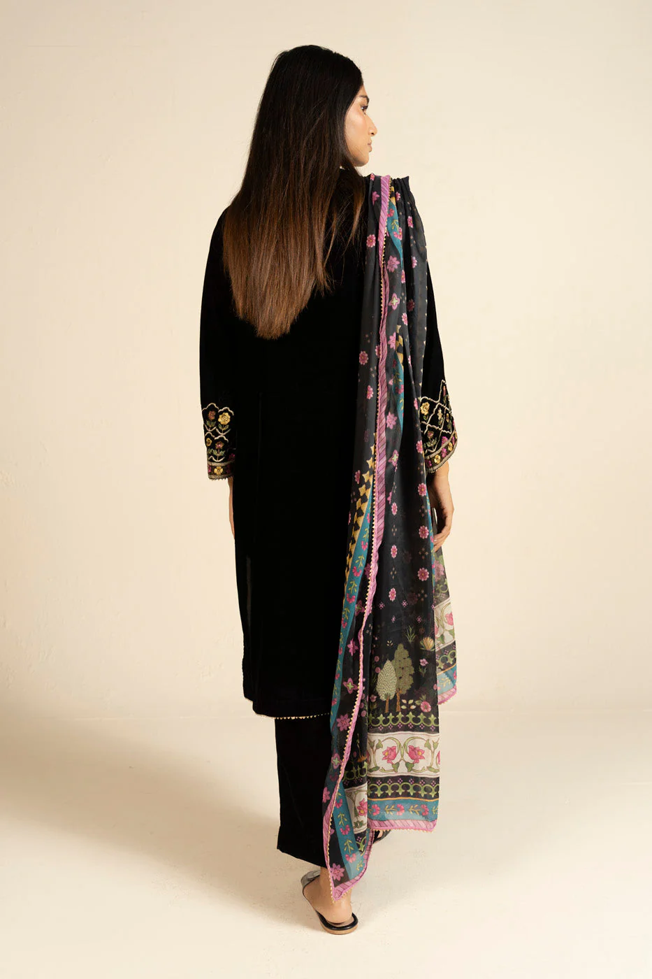 RTW | SHIRT, CULOTTE & DUPATTA - Image 5